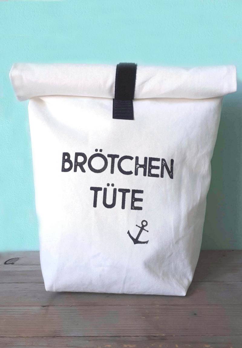 Brötchentüte Weiß/Brotbeutel Mit Aufdruck Verpackungsfrei Einkaufen Zero Waste Stoffbeutel Für Brot Brötchentüte Weiß/Brotbeutel Mit Aufdruck Verpackungsfrei Einkaufen Zero Waste Stoffbeutel Für Brot von zwoelftekojelinksDE