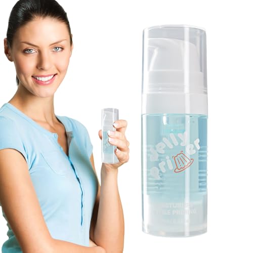 Hydrating Face Primer, Jelly Primer Hydrating Facial Base, Smoothing Skin Facial Primer for Lasting Makeup, Pore-Minimizing Primer for Complexion and Enhanced Makeup Application von zwxqe