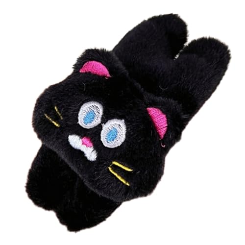 Katzen-Haarspangen für Frauen, rutschfeste Haarspange, Katzenform Haarspangen, starker Halt, Haarspangen, tragbare Katzenhaarschleifen, niedliche Katzenhaar-Accessoires, kleine Katzen-Haarspangen, von zwxqe