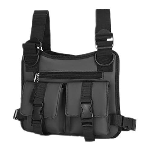 Versteckte Tragetasche, einstellbare Laufweste, Leichter Reiserucksack, vielseitiges Outdoor -Paket, funktionale Ausrüstung für Männer, die Camping -Training mit Feuchtigkeit mit Feuchtigkeit reiten von zwxqe