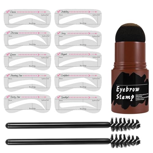 Waterproof Eyebrow Stencil, Eyebrow Grooming Kit, Brow Shaping Kit, and Stencil, Brow Template for Women, Eyebrow Stencil for Beginners, Brow Stencil for Special Occasions von zwxqe