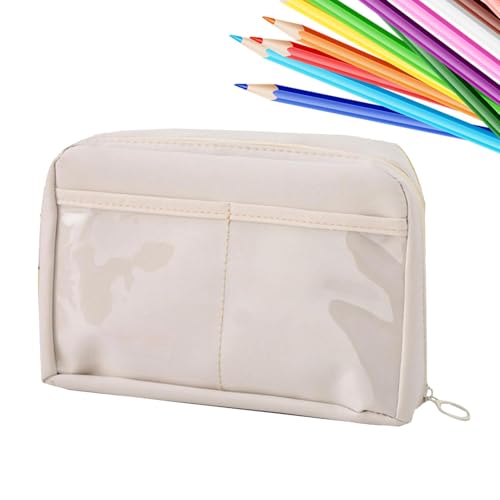 zwxqe Multifunktionales Federmäppchen, Schreibwaren-Aufbewahrung, einfacher Zugriff, stilvoller Bleistift-Organizer, Aufbewahrungslösungen für Klassenzimmer, vielseitiger Stifthalter, leichtes von zwxqe