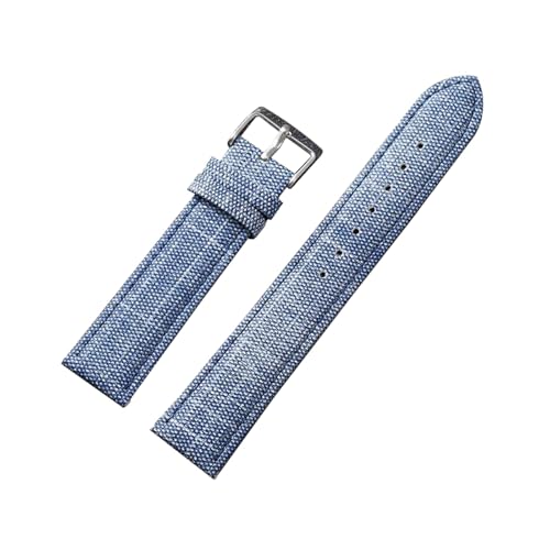 zyimodl 10-24mm Atmungsaktives weiches Nylon-Canvas-Armband mit allergikerfreundlichem Lederfutter zyimodl 10-24mm Atmungsaktives weiches Nylon-Canvas-Armband mit allergikerfreundlichem Lederfutter von zyimodl