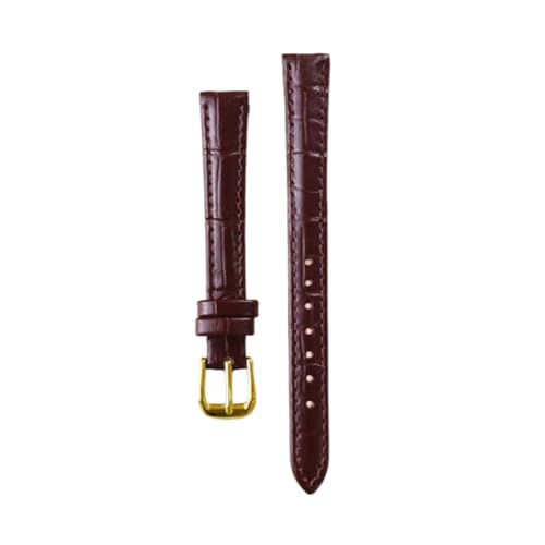 zyimodl 10-24mm Farbenfrohes Bambusmuster Weiches wasserdichtes Rindsleder-Armband für Damen-Quarz-/Mechanikuhren von zyimodl