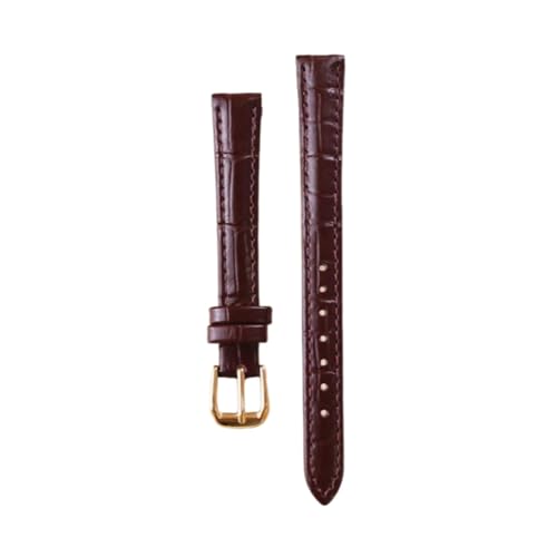 zyimodl 10-24mm Farbenfrohes Bambusmuster Weiches wasserdichtes Rindsleder-Armband für Damen-Quarz-/Mechanikuhren von zyimodl
