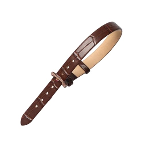 zyimodl 10mm Integriertes Design Vintage Bambusmuster Rindsleder-Armband für Damenuhren zyimodl 10mm Integriertes Design Vintage Bambusmuster Rindsleder-Armband für Damenuhren von zyimodl