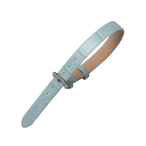 zyimodl 10mm Integriertes Design Vintage Bambusmuster Rindsleder-Armband für Damenuhren von zyimodl