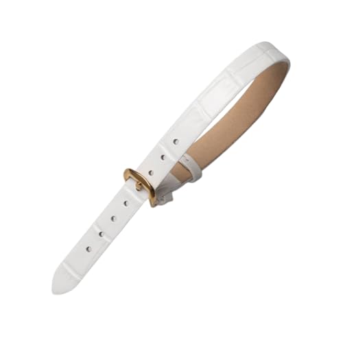 zyimodl 10mm Integriertes Design Vintage Bambusmuster Rindsleder-Armband für Damenuhren von zyimodl