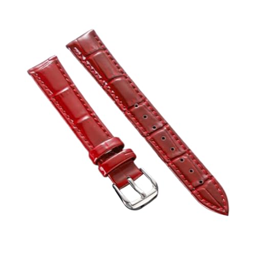 zyimodl 12-24mm Bambusmuster Rindsleder-Armband mit Hochglanz-Wasserschutzbeschichtung von zyimodl