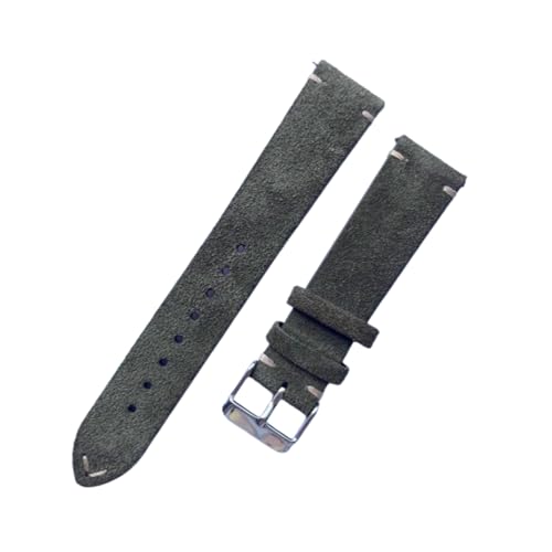 zyimodl 14-20mm Schnellwechsel-Vintage-Wildleder-Armband mit allergikerfreundlichem wasserdichtem Futter zyimodl 14-20mm Schnellwechsel-Vintage-Wildleder-Armband mit allergikerfreundlichem wasserdichtem Futter von zyimodl