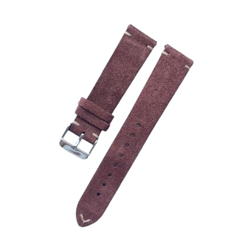 zyimodl 14-20mm Schnellwechsel-Vintage-Wildleder-Armband mit allergikerfreundlichem wasserdichtem Futter von zyimodl