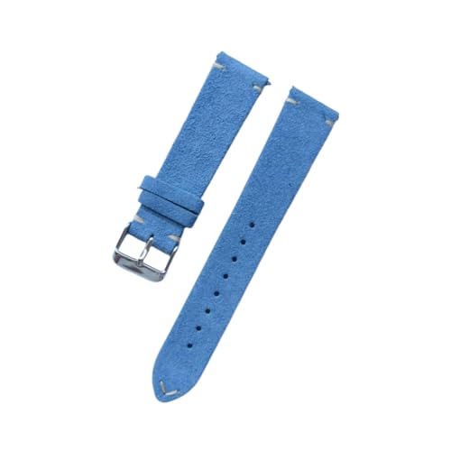 zyimodl 14-20mm Schnellwechsel-Vintage-Wildleder-Armband mit allergikerfreundlichem wasserdichtem Futter von zyimodl