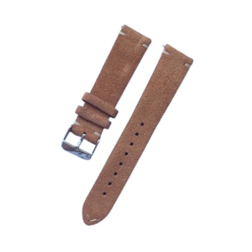 zyimodl 14-20mm Schnellwechsel-Vintage-Wildleder-Armband mit allergikerfreundlichem wasserdichtem Futter von zyimodl