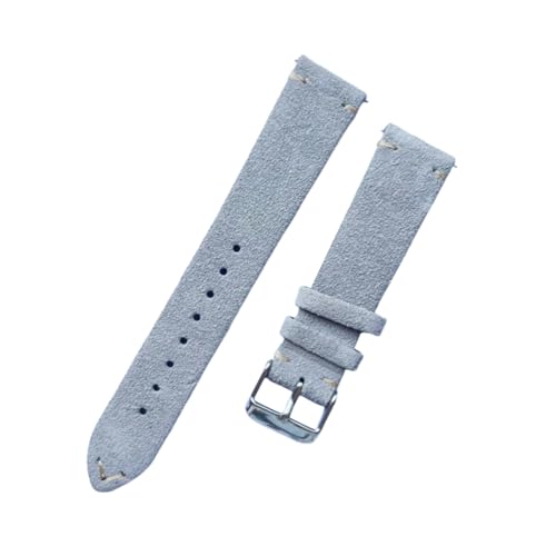 zyimodl 14-20mm Schnellwechsel-Vintage-Wildleder-Armband mit allergikerfreundlichem wasserdichtem Futter von zyimodl