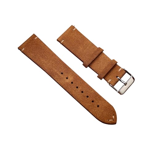 zyimodl 14-22mm Herren-/Damen-Leuchtendfarbiges Handgefertigtes Wildleder-Armband mit Schnellwechsel-Federbügel zyimodl 14-22mm Herren-/Damen-Leuchtendfarbiges Handgefertigtes Wildleder-Armband mit Schnellwechsel-Federbügel von zyimodl