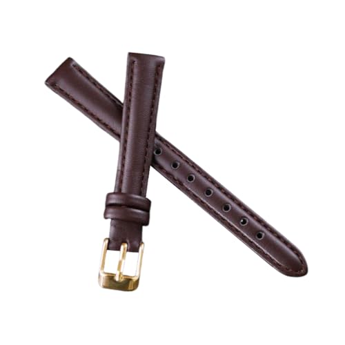 zyimodl 18-22mm Weiches verdicktes Rindsleder-Smartwatch-Armband für Damen von zyimodl