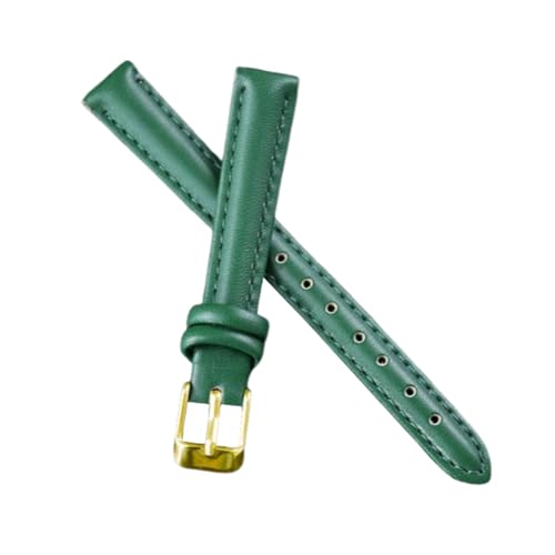 zyimodl 18-22mm Weiches verdicktes Rindsleder-Smartwatch-Armband für Damen von zyimodl