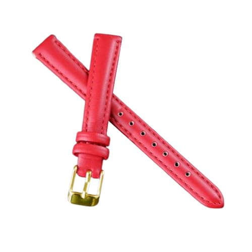 zyimodl 18-22mm Weiches verdicktes Rindsleder-Smartwatch-Armband für Damen von zyimodl