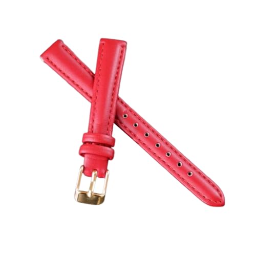 zyimodl 18-22mm Weiches verdicktes Rindsleder-Smartwatch-Armband für Damen von zyimodl