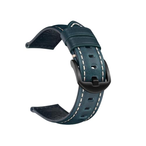 zyimodl 18-26mm Vintage Handgefertigtes Ölgewachstes Rindsleder-Armband mit schwarzer Edelstahl-Dornschließe zyimodl 18-26mm Vintage Handgefertigtes Ölgewachstes Rindsleder-Armband mit schwarzer Edelstahl-Dornschließe von zyimodl