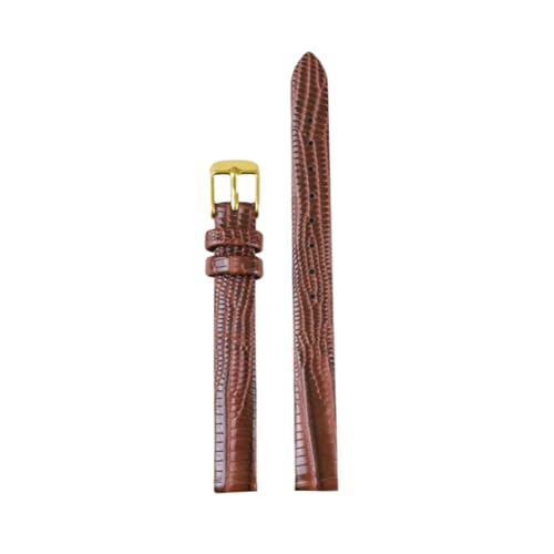 zyimodl 8-16mm Echsenmuster wasserdichtes weiches nahtloses Rindsleder-Armband mit Edelstahl-Dornschließe von zyimodl