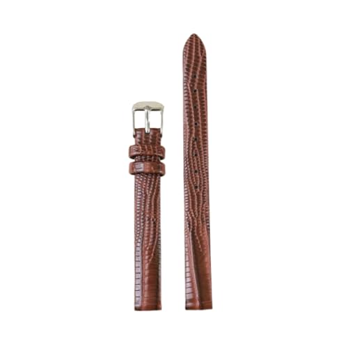 zyimodl 8-16mm Echsenmuster wasserdichtes weiches nahtloses Rindsleder-Armband mit Edelstahl-Dornschließe von zyimodl