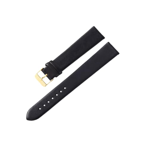 zyimodl 8-24mm Uni-Farben Glattgeprägtes hautfreundliches Rindsleder-Armband mit Edelstahl-Dorn von zyimodl