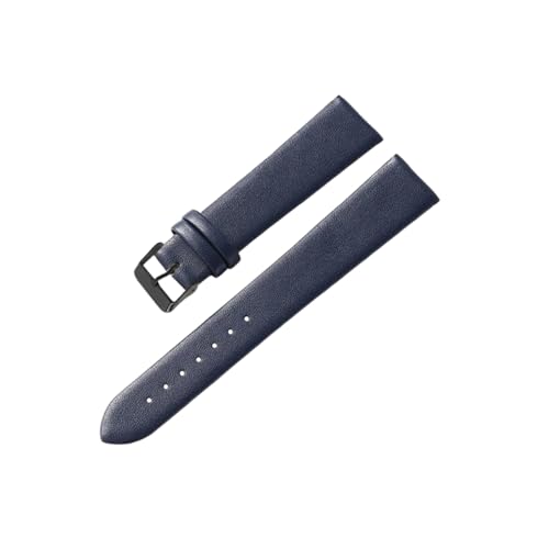 zyimodl 8-24mm Uni-Farben Glattgeprägtes hautfreundliches Rindsleder-Armband mit Edelstahl-Dorn von zyimodl