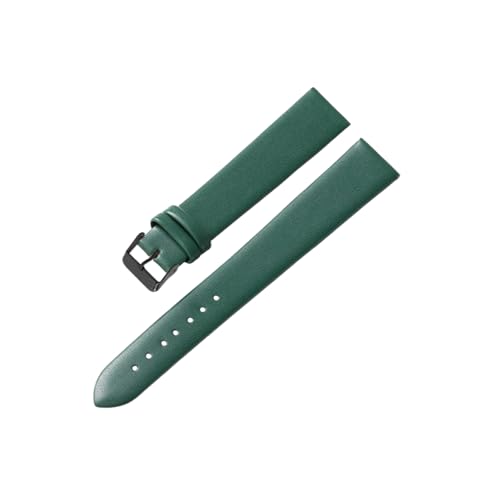 zyimodl 8-24mm Uni-Farben Glattgeprägtes hautfreundliches Rindsleder-Armband mit Edelstahl-Dorn von zyimodl