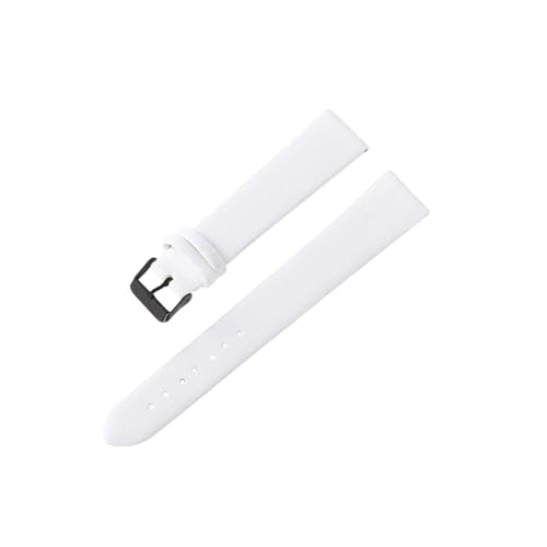 zyimodl 8-24mm Uni-Farben Glattgeprägtes hautfreundliches Rindsleder-Armband mit Edelstahl-Dorn von zyimodl