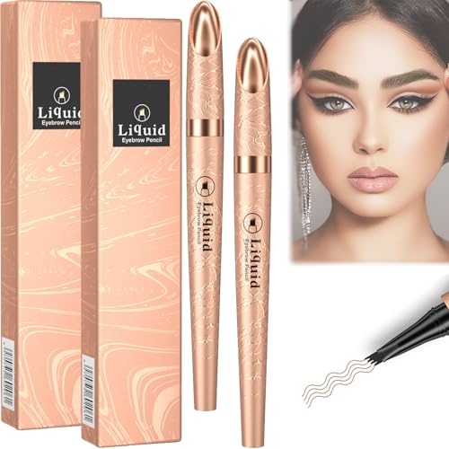 zykssy 2 Stück Wasserdichter 3D,Microblading Augenbrauenstift,mit 4 Gabelspitzen,2024 Neu Upgrade Wasserfester Augenbrauenstift,Erzeugt mühelos natürlich aussehende Brauen. zykssy 2 Stück Wasserdichter 3D,Microblading Augenbrauenstift,mit 4 Gabelspitzen,2024 Neu Upgrade Wasserfester Augenbrauenstift,Erzeugt mühelos natürlich aussehende Brauen. von zykssy